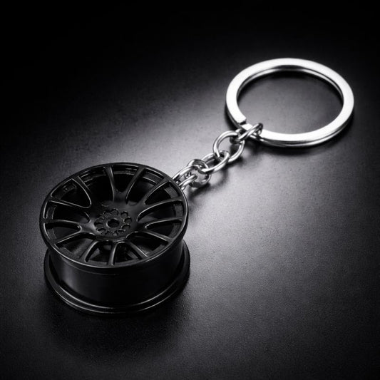 Alloy Wheel Keychain – Car Accessory
